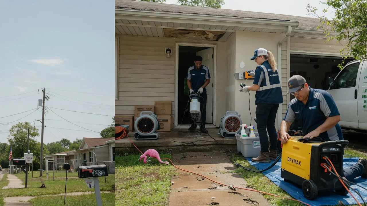 Storm Damage Water Removal in Queen, PA near me